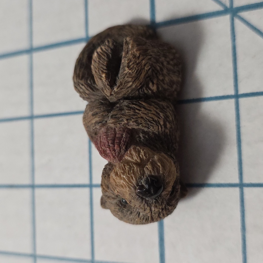 SEA OTTER.  Stone Critters Sea Otter, Vtg
